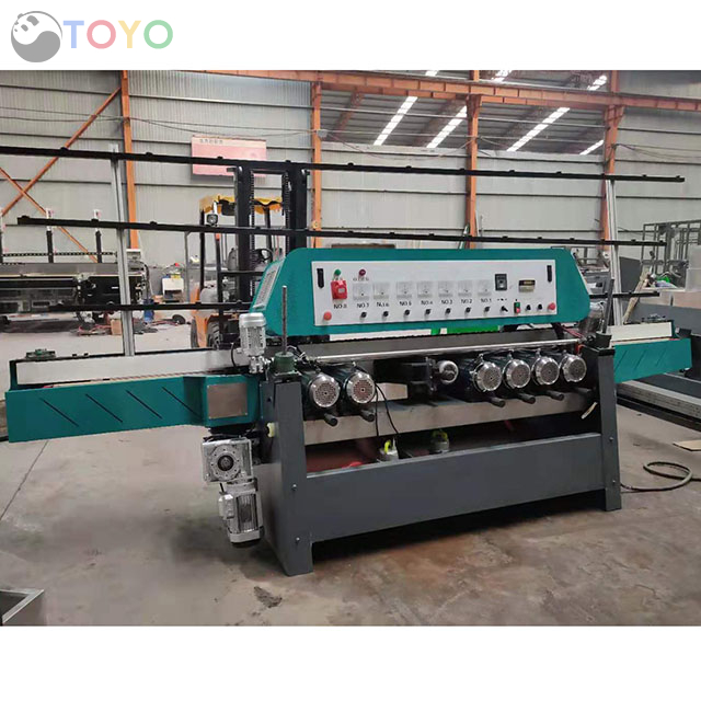 Glass Beveling Edge Grinding Machine in Vertical Type