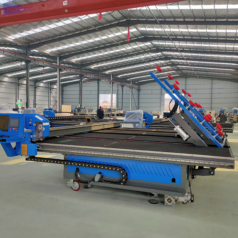 CNC Glass/Stone Cutting Machine Series--Loading, Deliver, Cutting & Breaking table – 4 in 1 Loading, Delivery & Cutting – 3 in 1 Loading & Cutting – 2 in 1