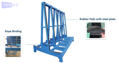 Double-Layer L Frame Glass Rack (Stack-able) - Buy L frame Glass Rack,  Glass Rack, Glass Trolley Product on Qingdao Toyo Industry Co., Ltd